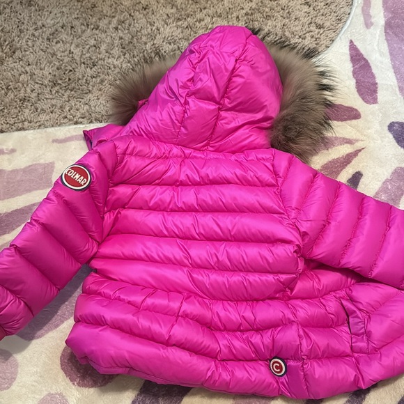 Colmor down/fur coat - Picture 4 of 6